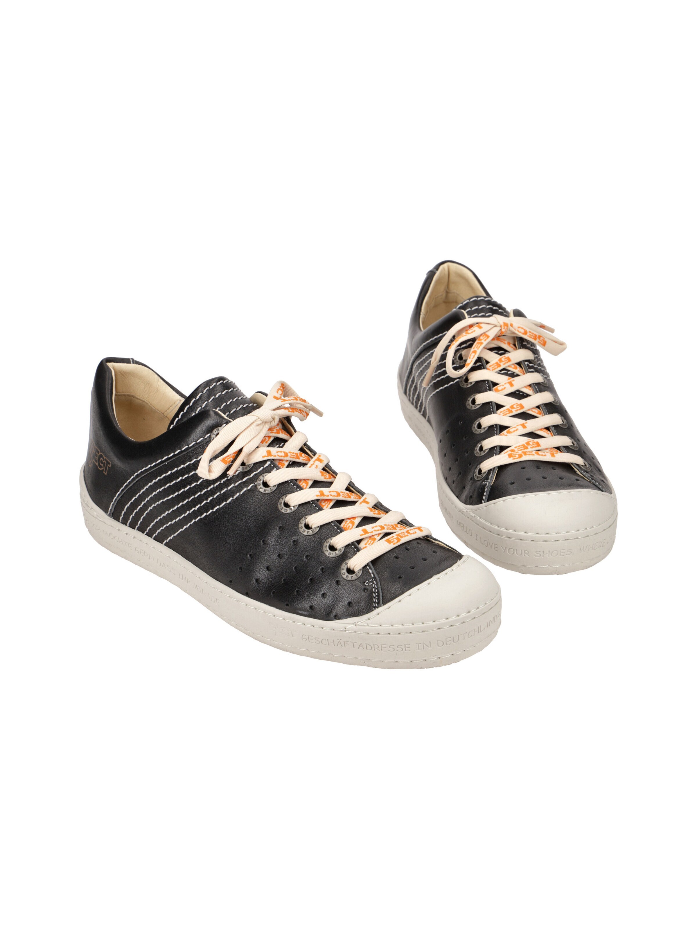 EJECT Lace-Up Shoes in Black