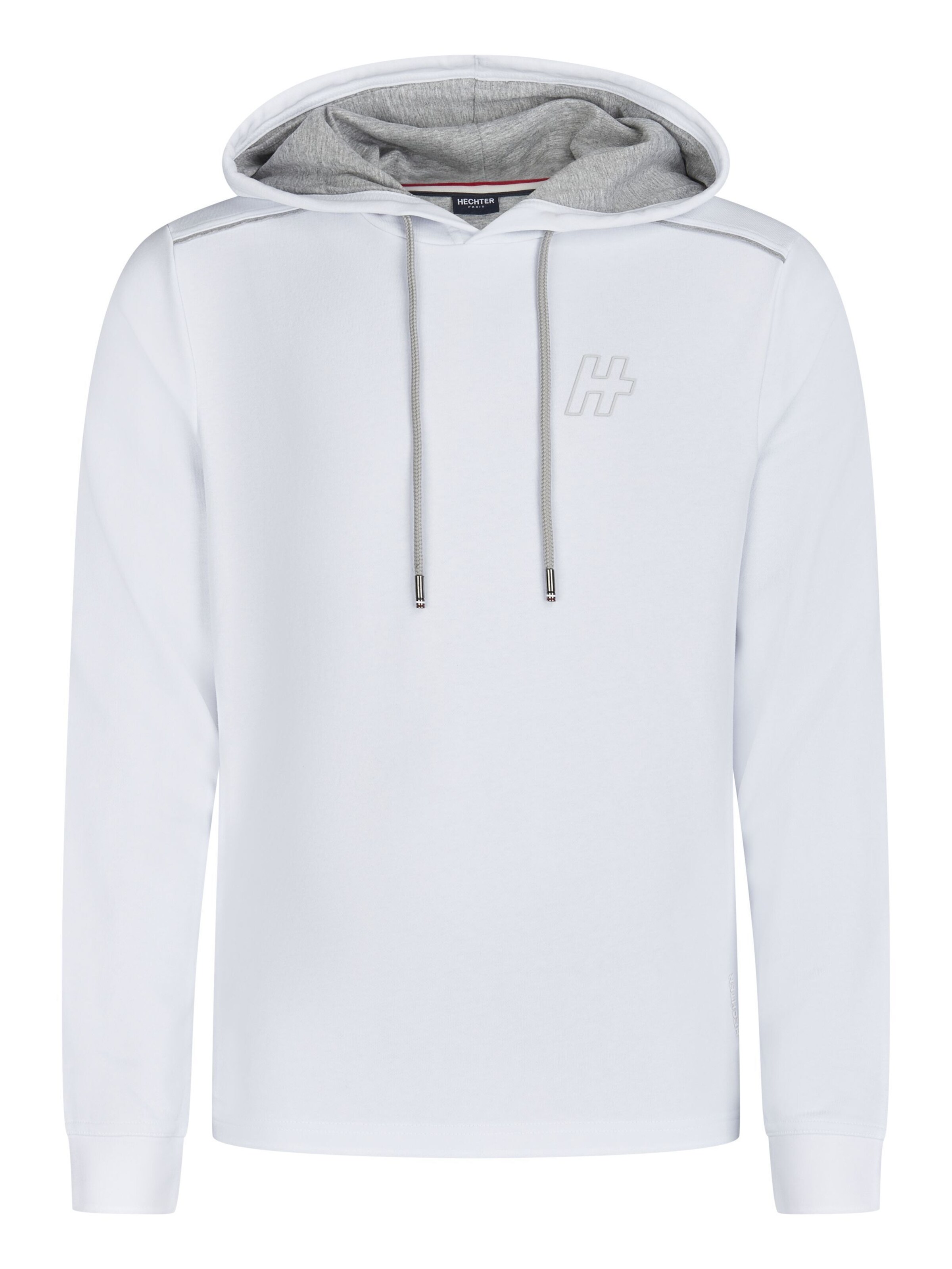 Sweat-shirt HECHTER PARIS en blanc : devant