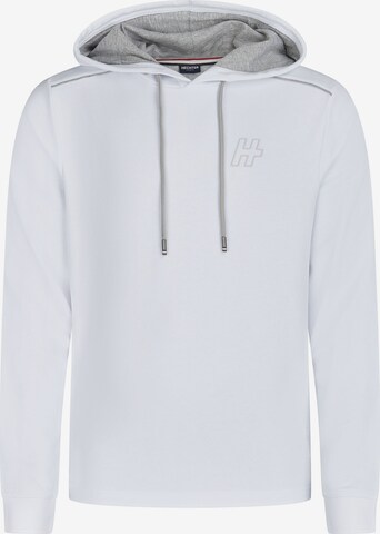 HECHTER PARIS Sweatshirt in Wit: voorkant