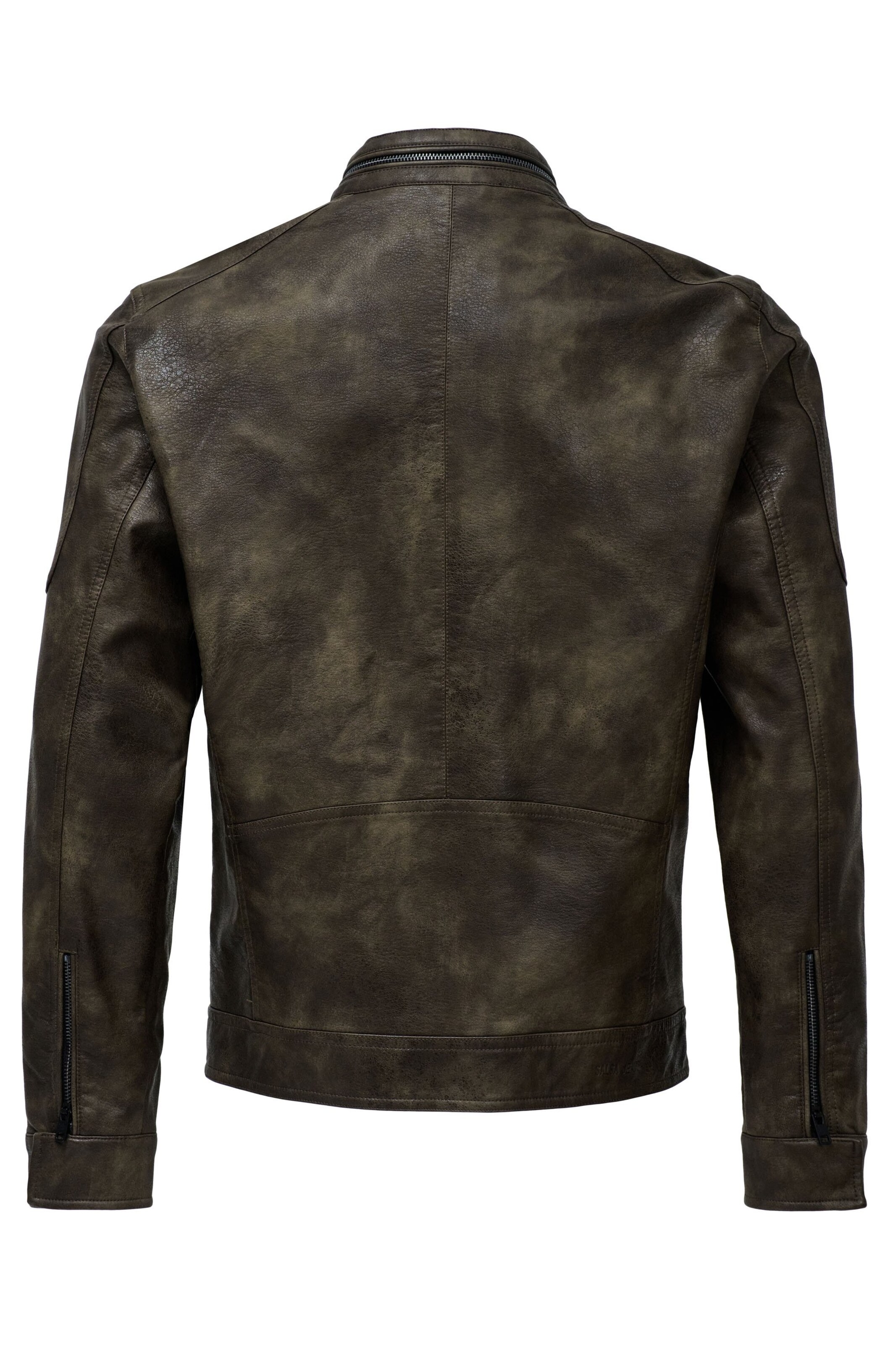 Salsa Jeans Tussenjas in Bruin