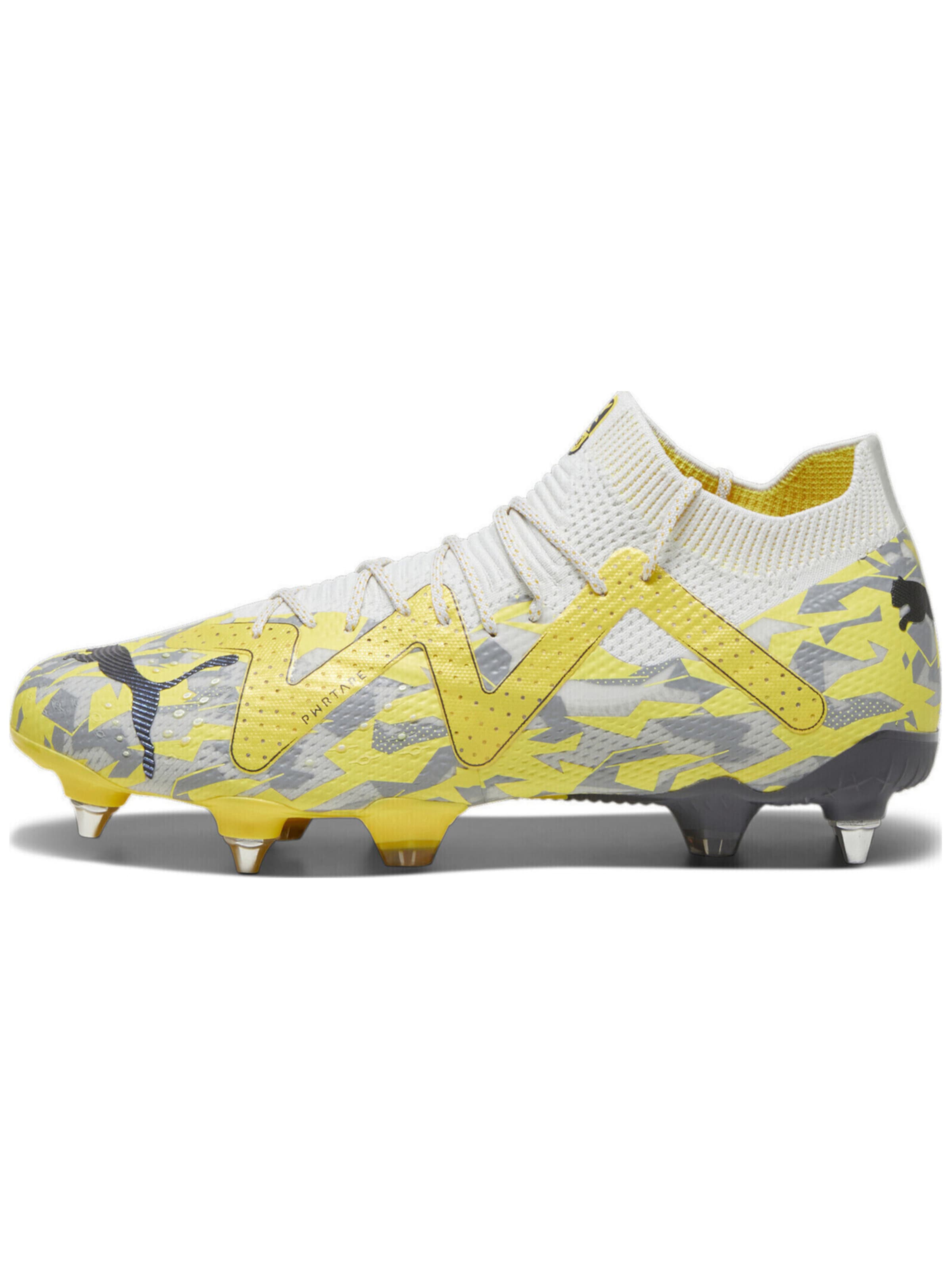 PUMA - Zapatillas de fútbol 'Future Ultimate Mxsg Sedate' en amarillo: frente