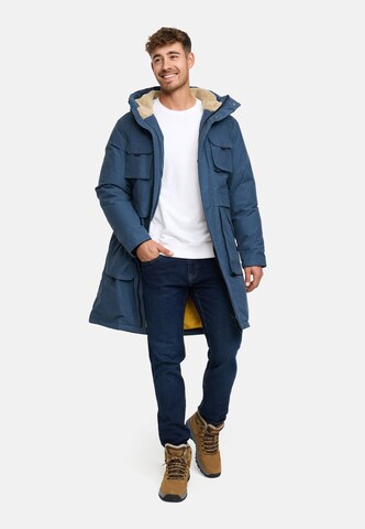 Parka d’hiver 'INKristof' INDICODE JEANS en bleu