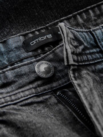 Ombre Slimfit Jeans in Grijs