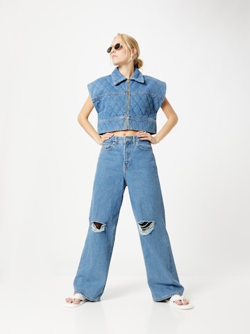 JJXX Wide leg Jeans 'Tokyo' i blå