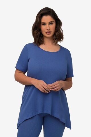 Ulla Popken Shirt in Blauw: voorkant