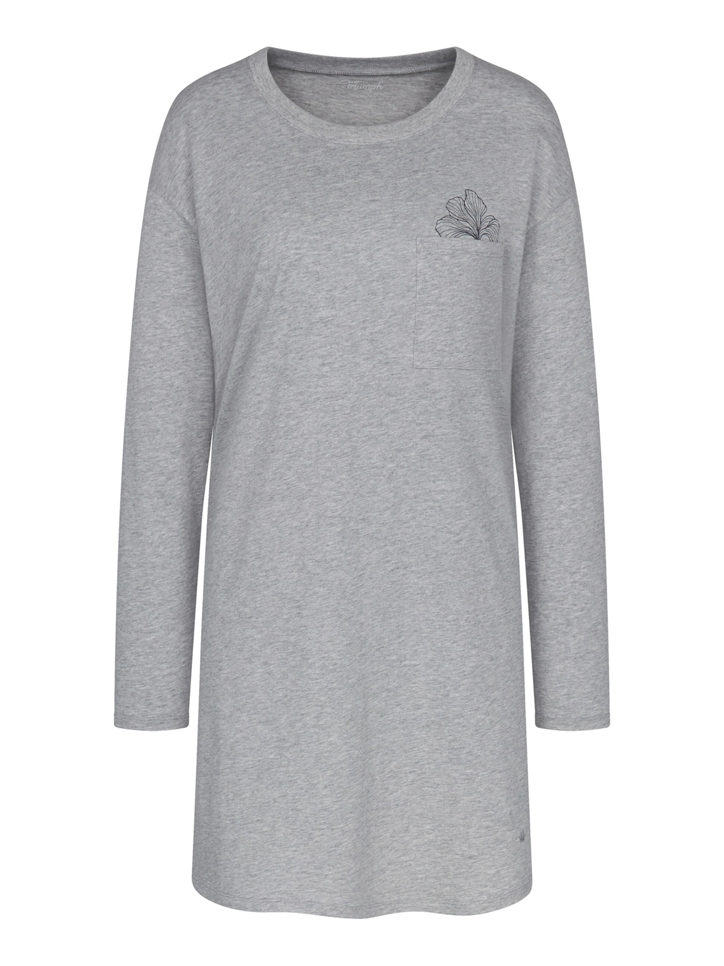 TRIUMPH Nightgown ' Nightdress ' in Grey: front