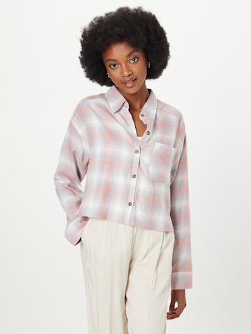 HOLLISTER Blouse in Lila: voorkant