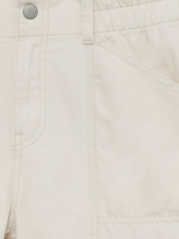 Wide Leg Jeans cargo Pull&Bear en beige