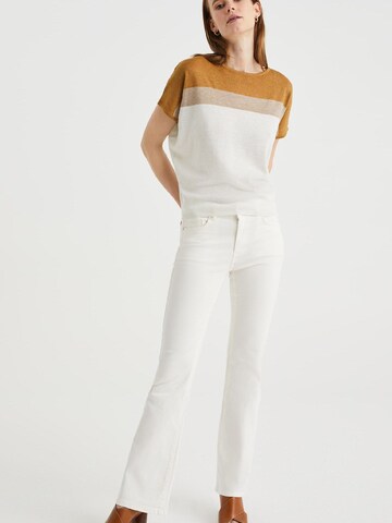 WE Fashion Pullover in Weiß