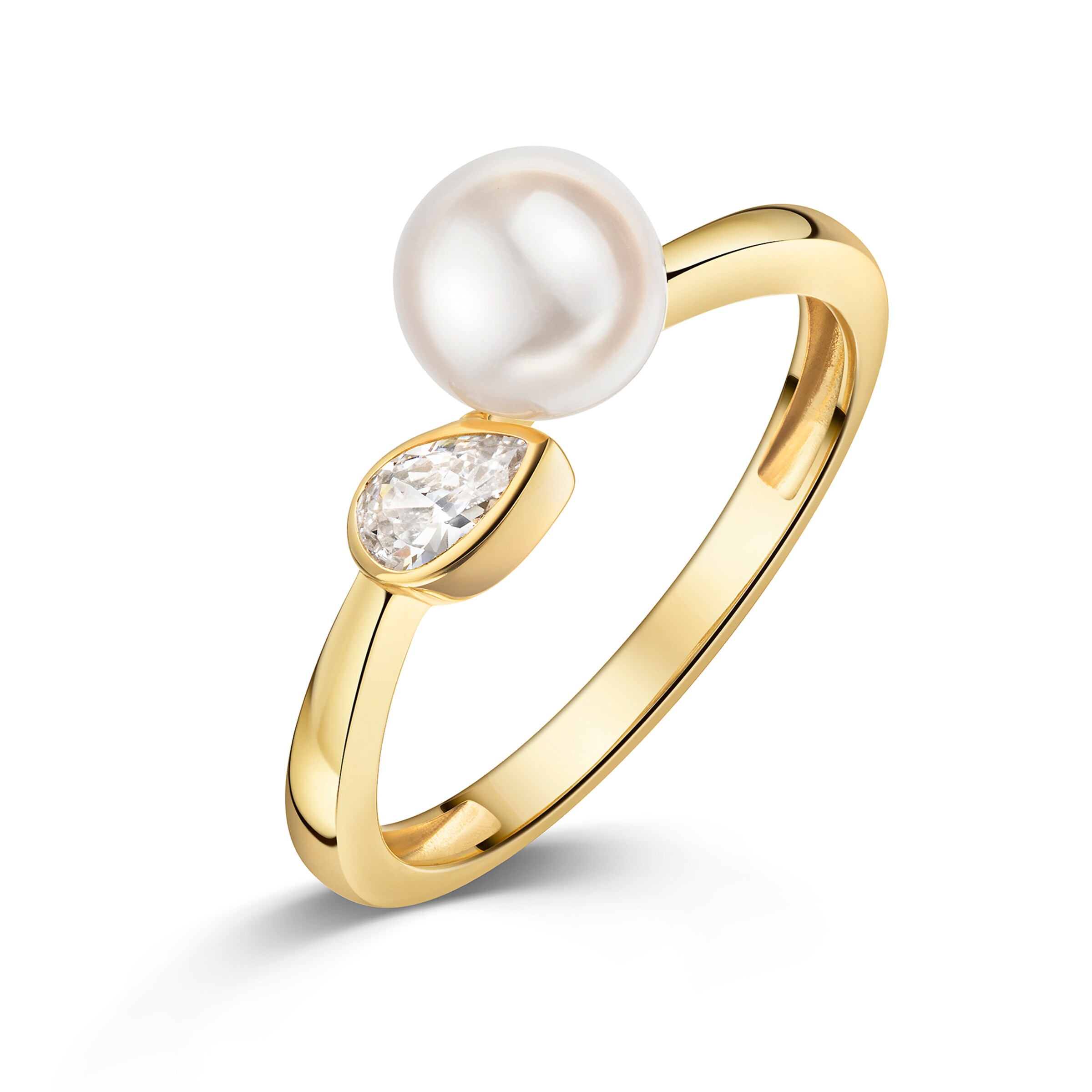 FIRETTI Ring in Gold: Vorderseite