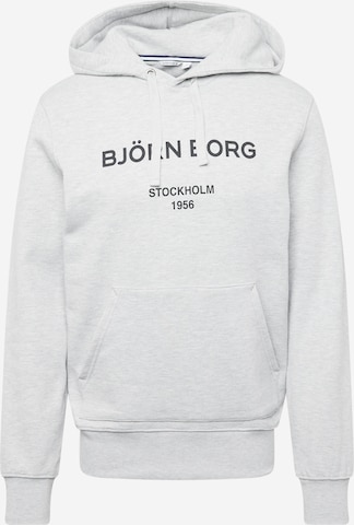 Sweat de sport BJÖRN BORG en gris : devant