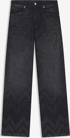 BOSS Loosefit Jeans in Grau: Vorderseite