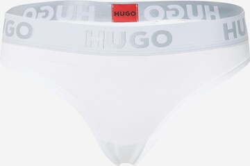 String di HUGO in bianco: frontale