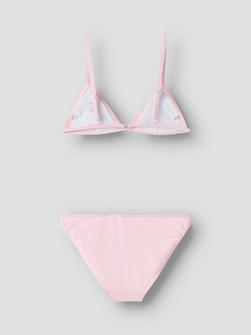 LMTD Triangel Bikini 'NLFZilse' in Roze