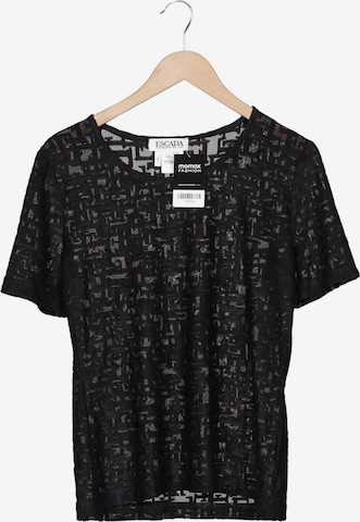 ESCADA T-Shirt XL in Schwarz: Vorderseite