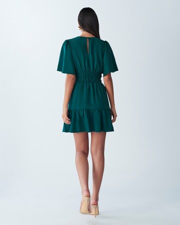 BWLDR Dress 'Brina' in Green: back