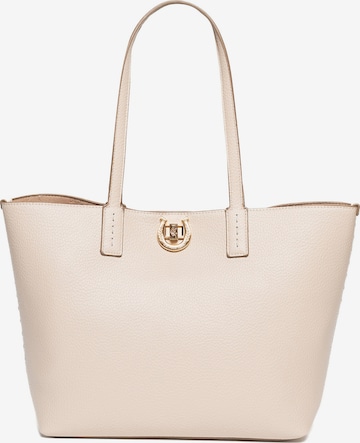 Shopper di U.S. POLO ASSN. in bianco: frontale