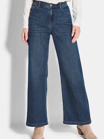 Goldner Loosefit Jeans 'Vera' in Blauw: voorkant