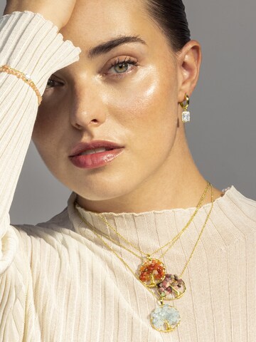 Orecchini 'Silya' di Luxenter in bianco