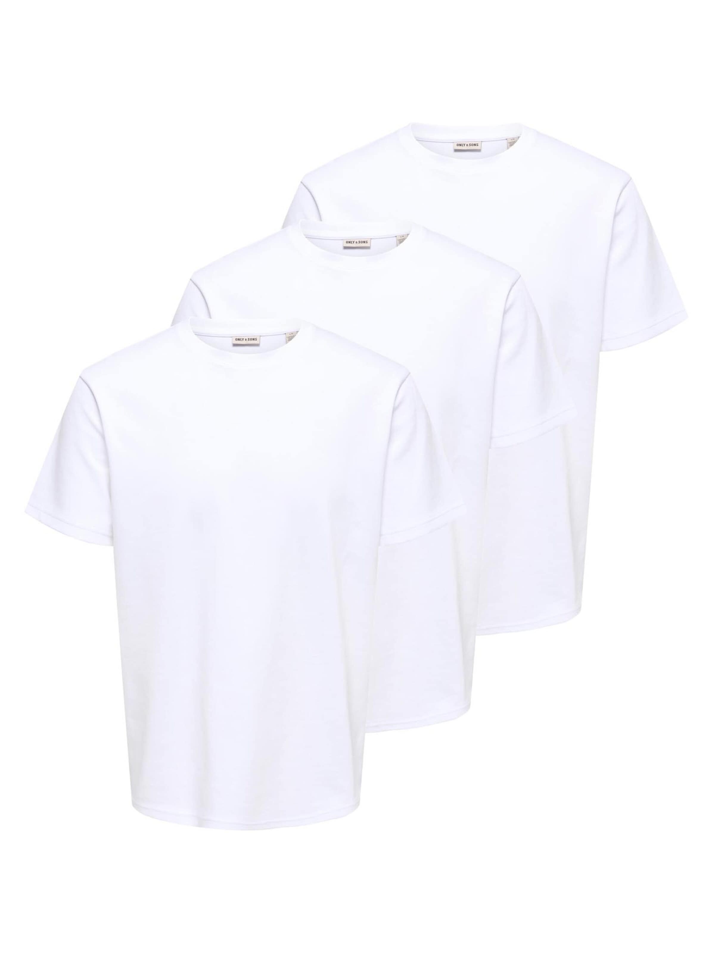 Only & Sons Shirt 'Caspian' in S/Regular in White, Item view
