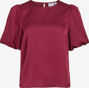 VILA Bluse 'VIELLETTE' in Rot: Vorderseite