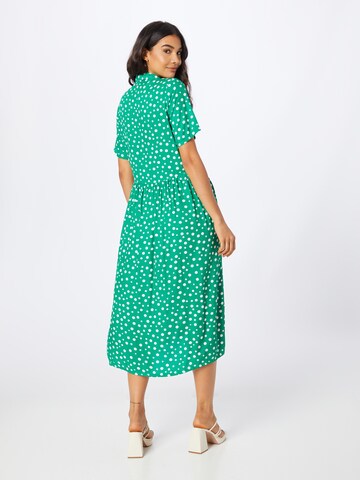 Monki Shirt dress in Green