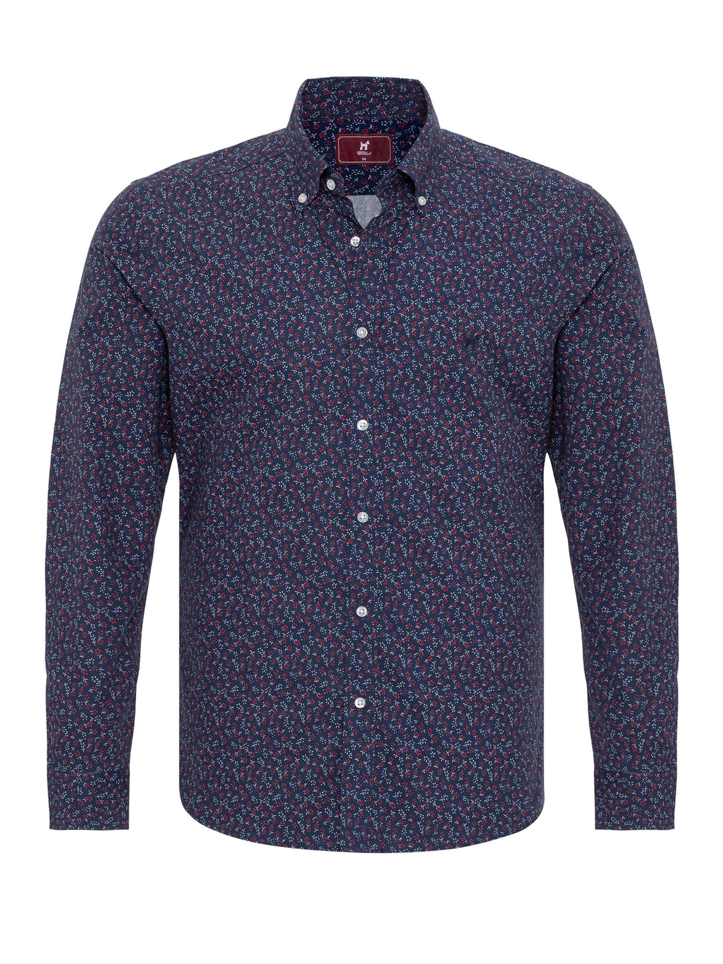 Williot - Ajuste regular Camisa en azul: frente