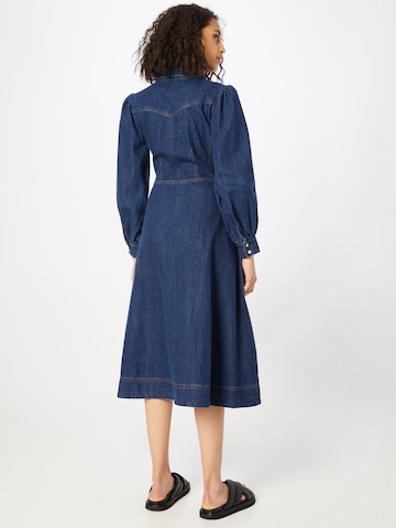 Robe-chemise Oasis en bleu