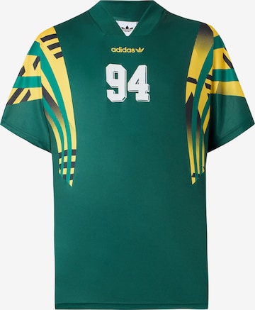 žalia ADIDAS ORIGINALS Marškinėliai 'SANTIAGO JSY': priekis