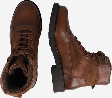 TOMMY HILFIGER Lace-Up Boots in Brown