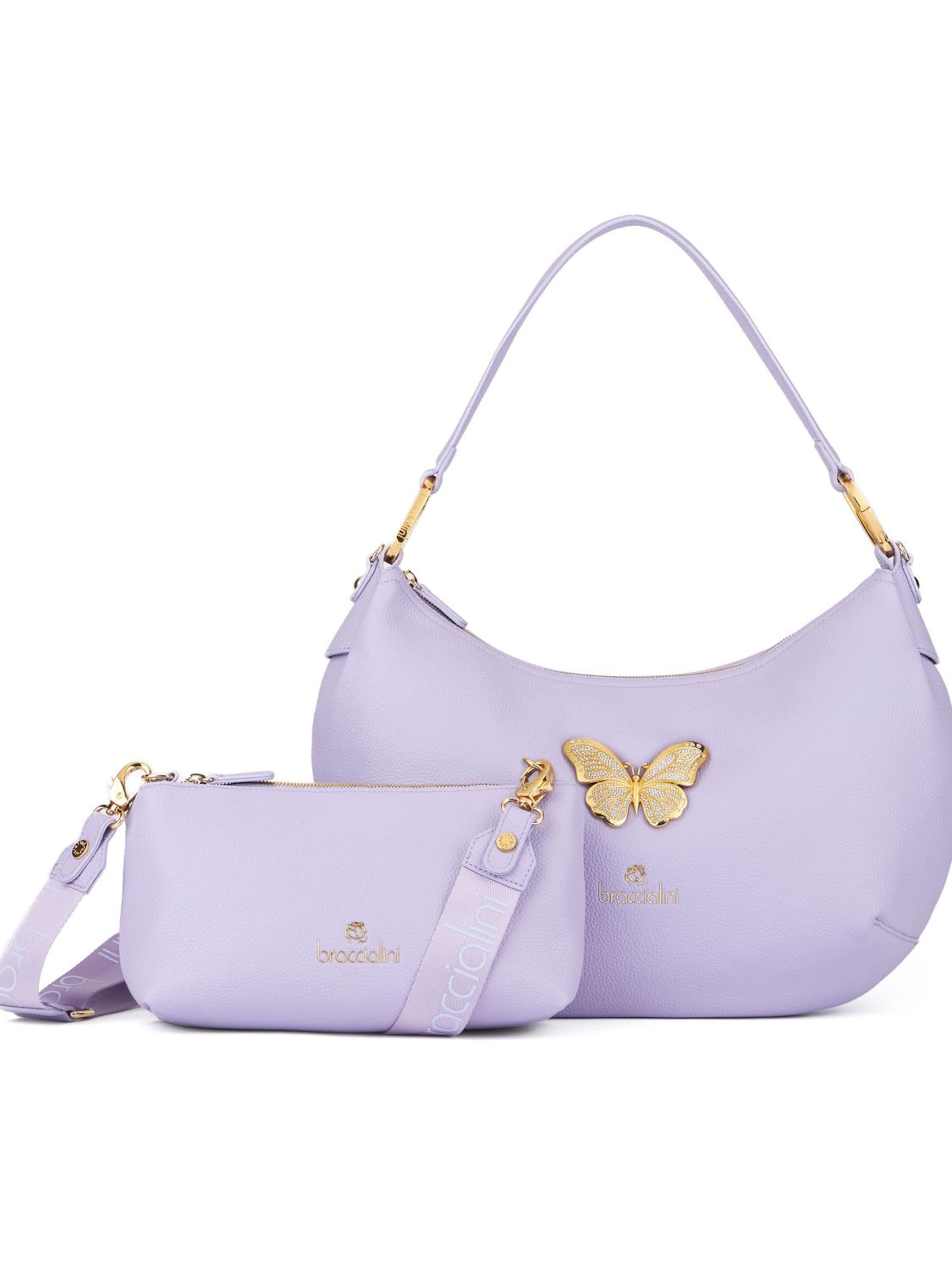 Braccialini Handtasche 'Beth Jewels'‌‌‌‌‌‌ in Lila: Vorderseite