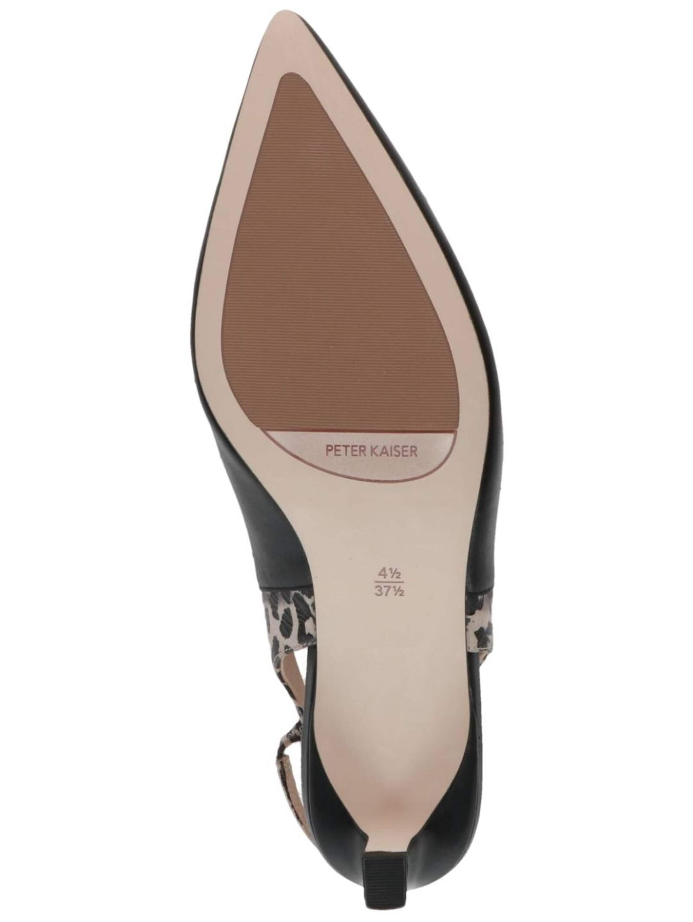 Escarpins à bride arrière PETER KAISER en noir