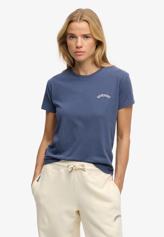 Superdry Shirt in Blauw: voorkant