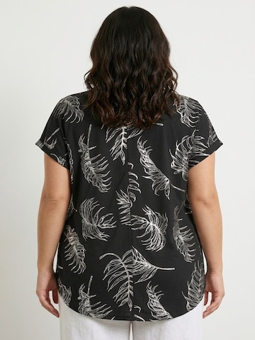Stil Diva Shirt in Zwart