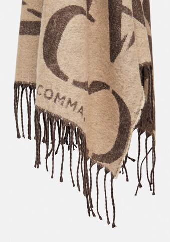 COMMA Schal in Braun
