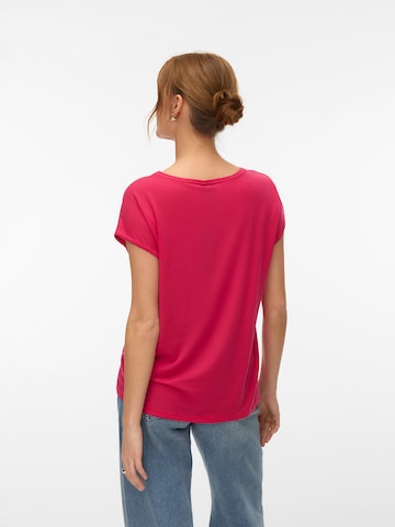 VERO MODA T-Shirt 'VMAVA' in Pink