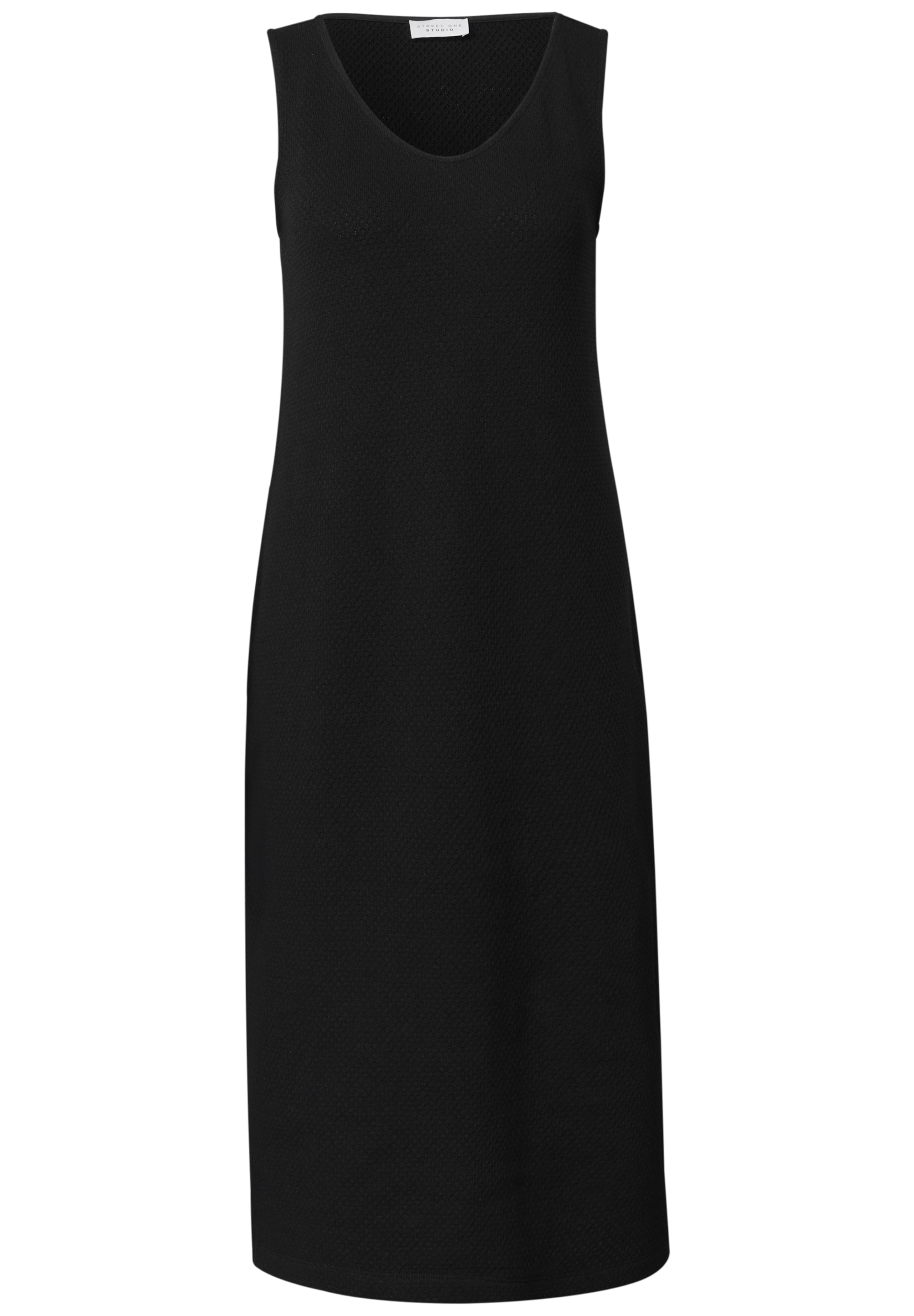Street One Studio Kleid in Schwarz: Vorderseite