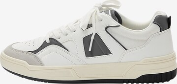 Pull&Bear Sneaker low i hvid