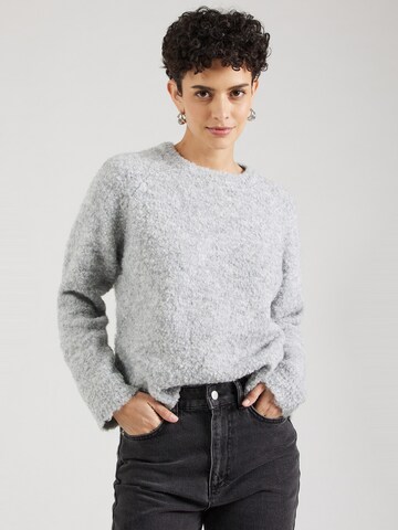 Pull-over 'ONLCirola' ONLY en gris : devant