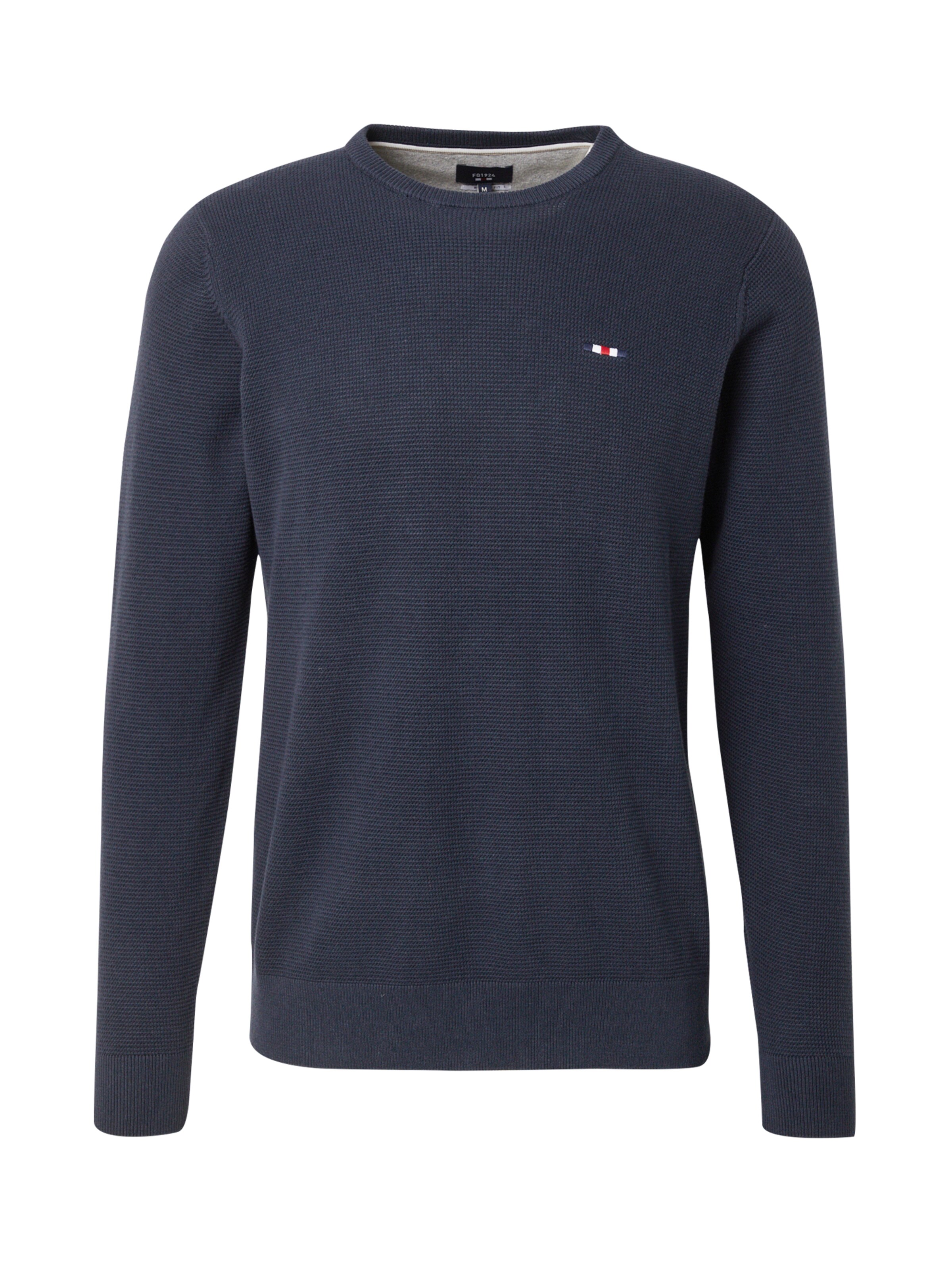 FQ1924 Pullover 'KYLE' in Blau: Vorderseite