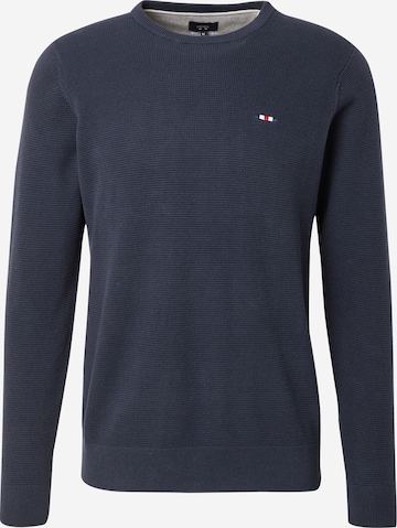 FQ1924 Pullover 'KYLE' in Blau: Vorderseite