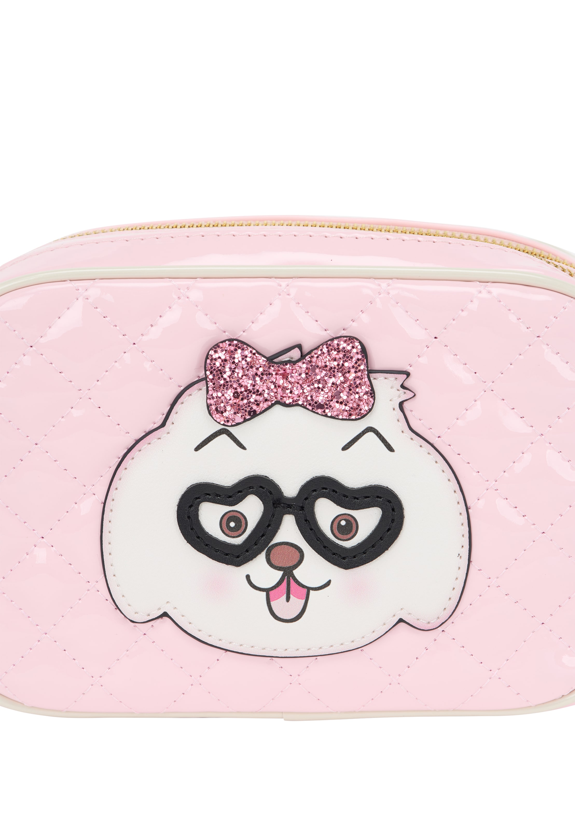 MYMO Schoudertas 'Pop Eyetheme' in Roze