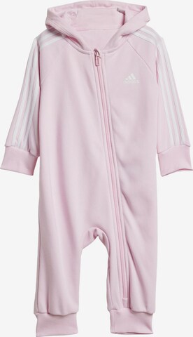 ADIDAS PERFORMANCE - Fato de treino 'Essentials' em rosa: frente