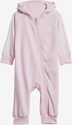 ADIDAS PERFORMANCE Trainingspak 'Essentials' in Roze: voorkant