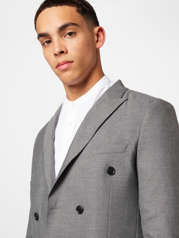 Coupe slim Veste de costume BURTON MENSWEAR LONDON en gris