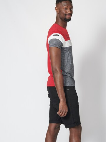 KOROSHI T-Shirt in Rot