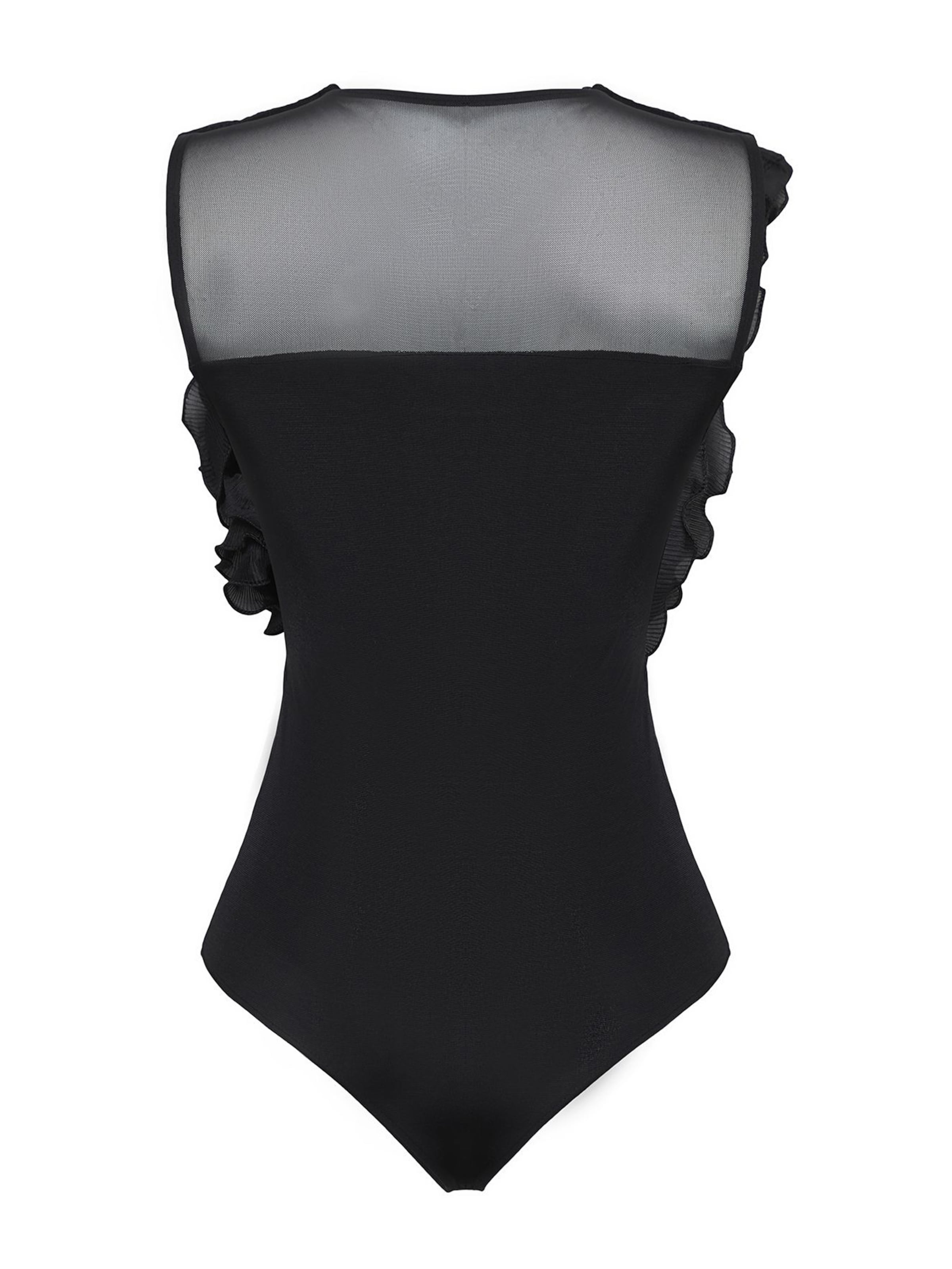 Trendyol Блузка-боди в Черный