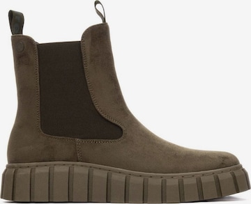 Boots chelsea 'Beatles Donna - 173088' di Refresh in verde: frontale