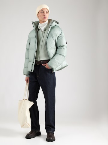 BOSS Kurtka zimowa 'Orbok' w kolorze zielony