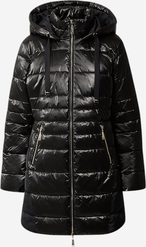 LIU JO JEANS Ανοιξιάτικο και φθινοπωρινό παλτό σε μαύρο: μπροστά